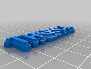 teresa i portachiavi su misura 3d print model - Mito3D