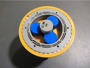 parmonica del riduttore dell'ingranaggio di ingegneria armonica planetaria 3d print model - Mito3D