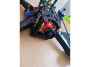 foxeer predator mini - 28mm adapter r c vehicles bracket drone fpv camera mount 3d print model - Mito3D
