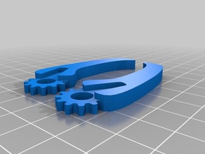 double servo claw engineering 9g claws engineeringproject micro motor 3d print model - Mito3D