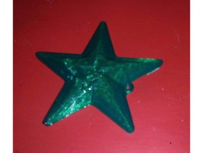 estrella colgante hängende Sterne - Zubehör 3d print model - Mito3D