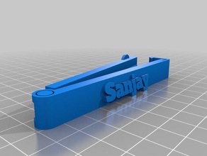 clip sanjay Küche und Esszimmer kundengebundene 3d print model - Mito3D