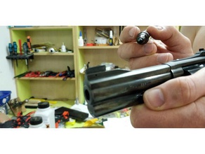 demir s&w 586 revolver görme parçalar 357 hedefleyen 3d print model - Mito3D