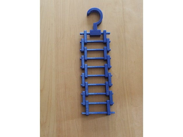 modulaire tie rack de l'organisation 3D print model - Mito3D