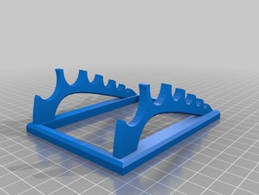 Pinsel stand Kunst-tools Pinsel-Halter 3d print model - Mito3D
