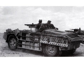 as42 sahariana vehicles 15mm italy tank ww2 3d print model - Mito3D