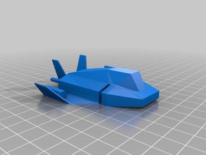 spaceship toys & games toy 3d print model - Mito3D