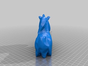 unicorn - 3dscan toys & games 3d scan laserscanner toy 3d print model - Mito3D