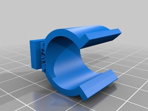 koga bici pannello clip parti moto il tubo 3d print model - Mito3D