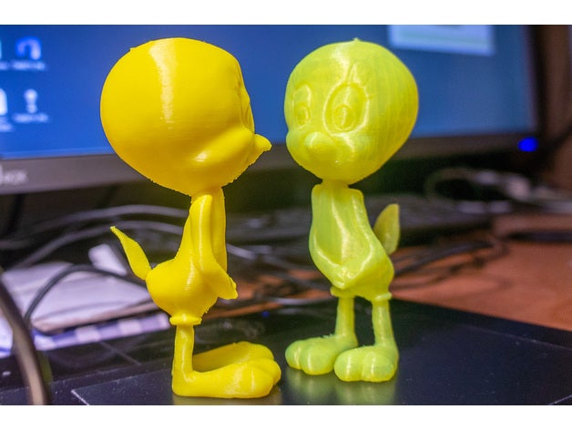 tweety pie2 las esculturas 3D print model - Mito3D