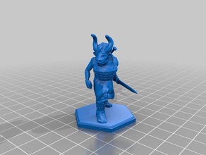 minotauro le creature 3d print model - Mito3D