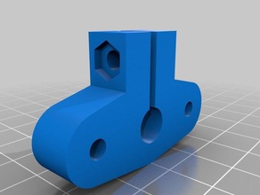 8mm horizontal eje de apoyo Impresora 3d las piezas 2020 lineal la varilla 3d print model - Mito3D