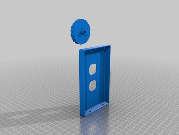 australian star wars light switch 3d printing 3D print model - Mito3D