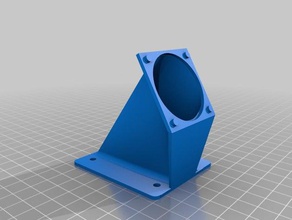 condotto di aspirazione controller della ventola raffreddamento Stampante 3d parti 40mm anycubic kossel plus 3d print model - Mito3D