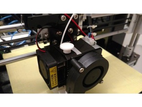extruder button alunar m508 3d printer accessories 3d print model - Mito3D