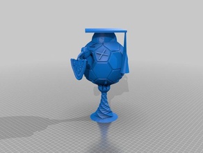 dr calcio - der palla ist rund das spiel sculture 3d print model - Mito3D