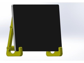 support de table la tablette 3d print model - Mito3D