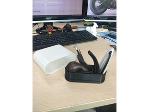 smoke pipe case gadgets 3d print model - Mito3D