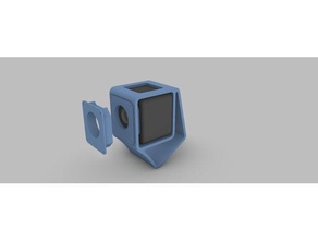 suport v1 sjcam m10 cube mini full hd action sport camera 3d print model - Mito3D
