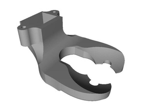 claw duct volcano 3d printer parts e3d onebaldman remix 3d print model - Mito3D
