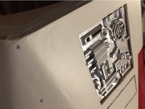 fake electronics board - r4-d4 astromech 3d printing 3d print model - Mito3D