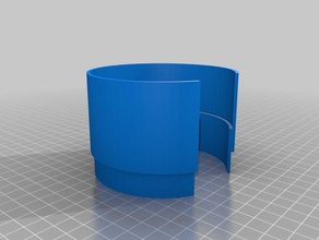 paper cups holder - porta bicchieri di carta 3d printer accessories 3dmodel delta flux glass glasses support 3d print model - Mito3D