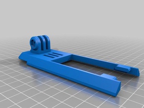 mavic pro mount gopro Zubehör - dji Sitzung 3d print model - Mito3D