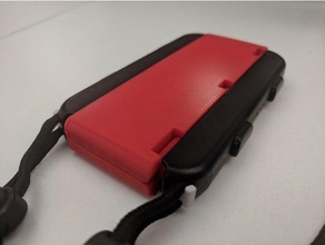 nintendo interruttore di gioia-con cinturino caso gioco video giochi accessorio joycon grip l'interruttore 3d print model - Mito3D