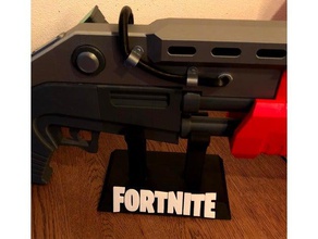 fortnite tactical shotgun - stand toys & games battle royal models 3d print model - Mito3D