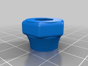 nut knob generator daf diy customized 3d print model - Mito3D