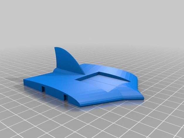 center part micro wing 3d printing flying 3D print model - Mito3D