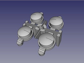 korg m1-Tasten Ersatz-Teile 3d-gedruckte Schaltflächen Tasten m1 3d print model - Mito3D