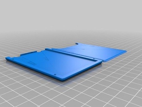 proximity card holder office 3d print model - Mito3D