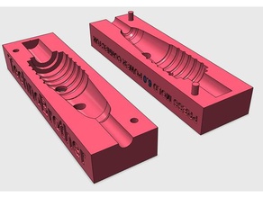 press mold notebook power connector 60 mm diy 3d print model - Mito3D