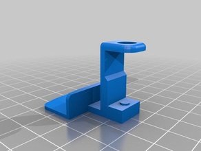 nuevo eje x de la cadena enlace valla avellanada tornillo agujero bordes redondeados más alto también Impresora 3d las piezas anet a8 3d print model - Mito3D