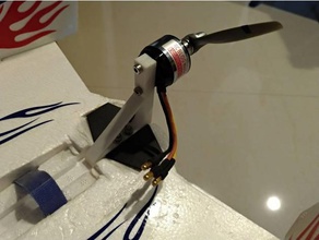 skyfun jet montagem do motor r c veículos sem escova brushless de 3d print model - Mito3D