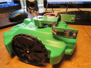 escrevinhador 3 laser ping asas robótica 3d print model - Mito3D