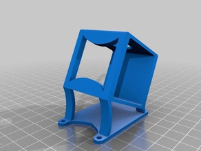 polaroid küp mount 210 dört uyumsuz r c araçlar 3d print model - Mito3D