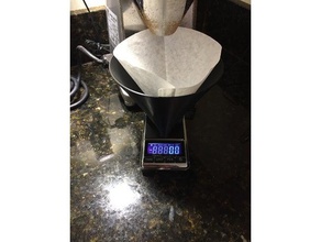 kahve filtre tutucu dijital terazi mutfak ve yemek değirmeni 3d print model - Mito3D