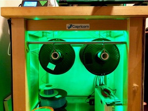 anneau de cintre Imprimante 3d accessoires filament stockage ikea four à micro-ondes stand tevo tornade 3d print model - Mito3D
