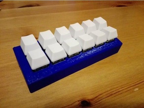 teclas de macro la oficina arduino accesorios ordenador teclado mecánico 3d print model - Mito3D