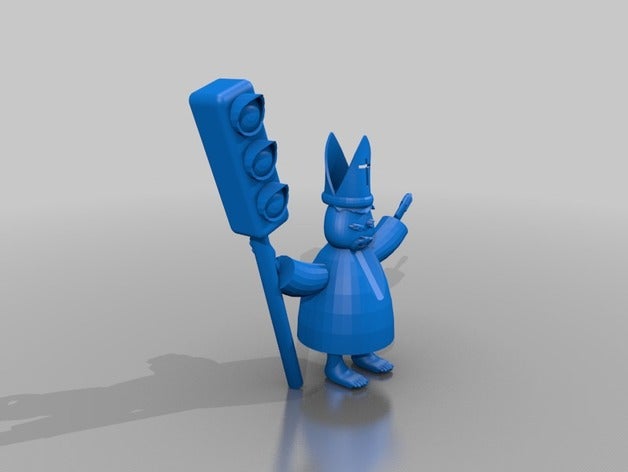 habemus papam ampel m nnchen installiert heykeller Papa 3D print model - Mito3D