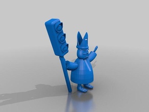 habemus ampel papam m nnchen installiert sculture papa 3d print model - Mito3D