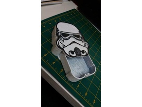 storm trooper box Container star wars stormtrooper 3d print model - Mito3D