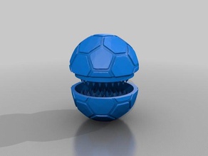 malezas de cáñamo especias fútbol la amoladora los hogares hierba weed whacker 3d print model - Mito3D