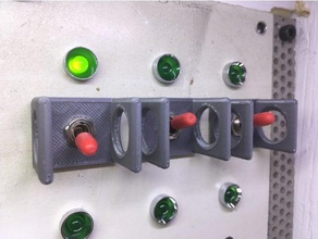 anahtar guard - nasa uzay mekiği ilham verdi elektronik kontrol paneli gardiyan kerbal alanı geçin 3d print model - Mito3D