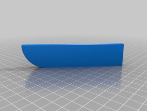 il mio personalizzato parametrico coltello da cucina con guaina & sala pranzo su misura 3d print model - Mito3D