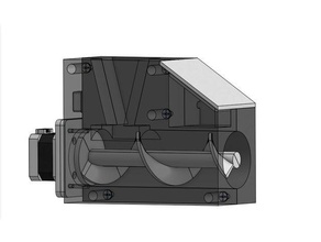gpagd general purpose automatic grain dispenser robotics cat dog feeder nema17 pet stepper motor 3d print model - Mito3D