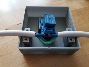 wemos + scatola relè il fai da te 3d print model - Mito3D