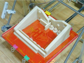 matx caso moldura de placa pci titular eletrônica 3d print model - Mito3D